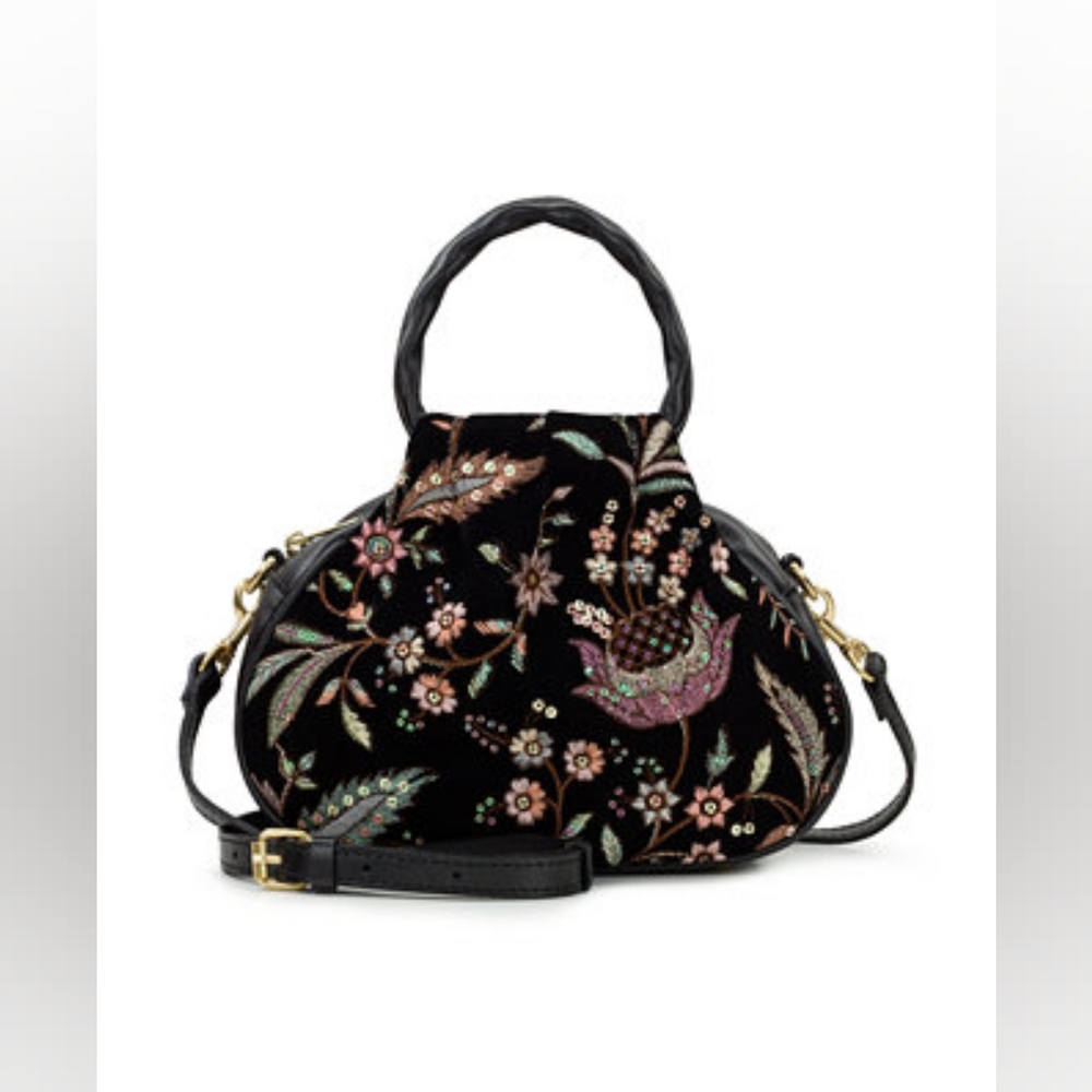 Milburn Crossbody - Velvet Jacquard